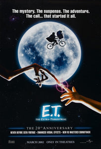 E.T. THE EXTRA TERRESTRIAL      2" TEAR BELOW CREDITS
