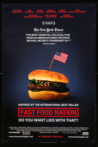 FAST FOOD NATION    ( SLIGHTLY CREASED)