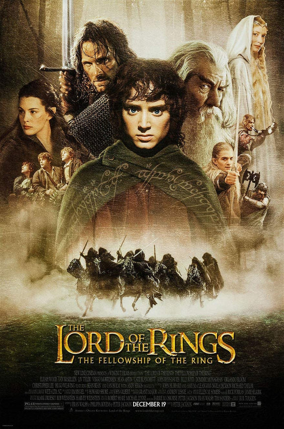 LORD OF RINGS    THE FELLOWSHIP OF THE RING