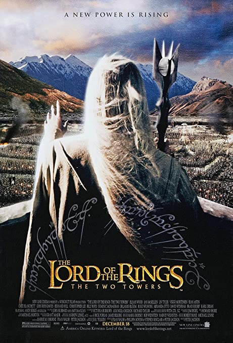 LORD OF THE RINGS  TWO TOWERS